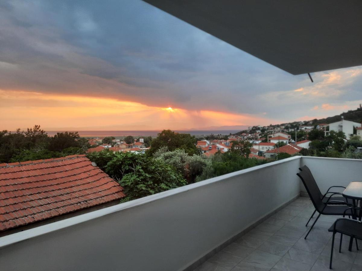 Panorama Apartments Prínos Dış mekan fotoğraf